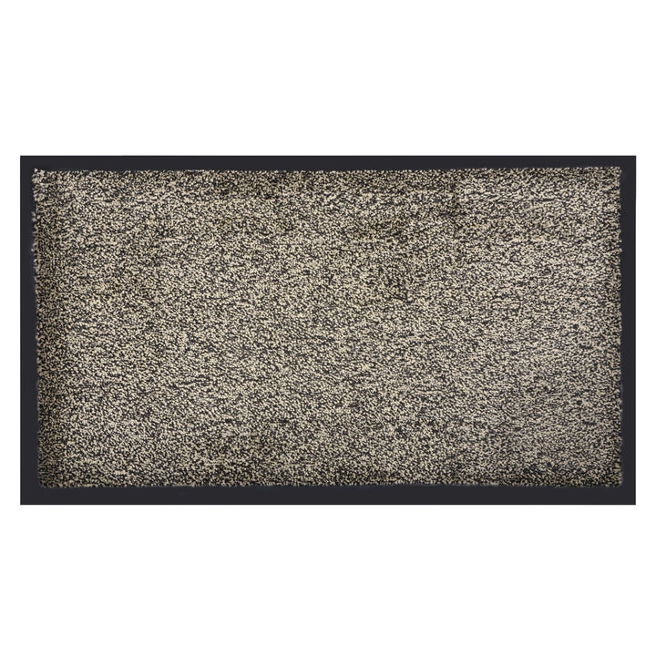 Large 75 x 45cm Heavy Duty Non-Slip Barrier Doormat Floor Mat Mid Grey