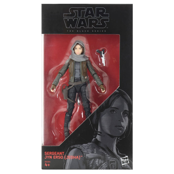 Star Wars Black Series 6" Action Figures With Accessories 4+ Sergeant Jyn Erso