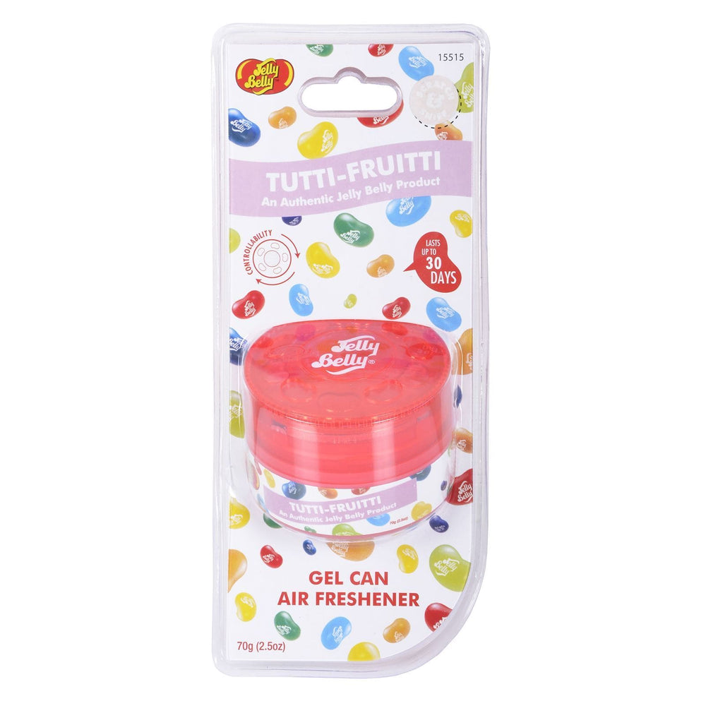 Jelly Belly Bean Fragrance Gel Can Air Freshener Car Home Tutti-Fruitti