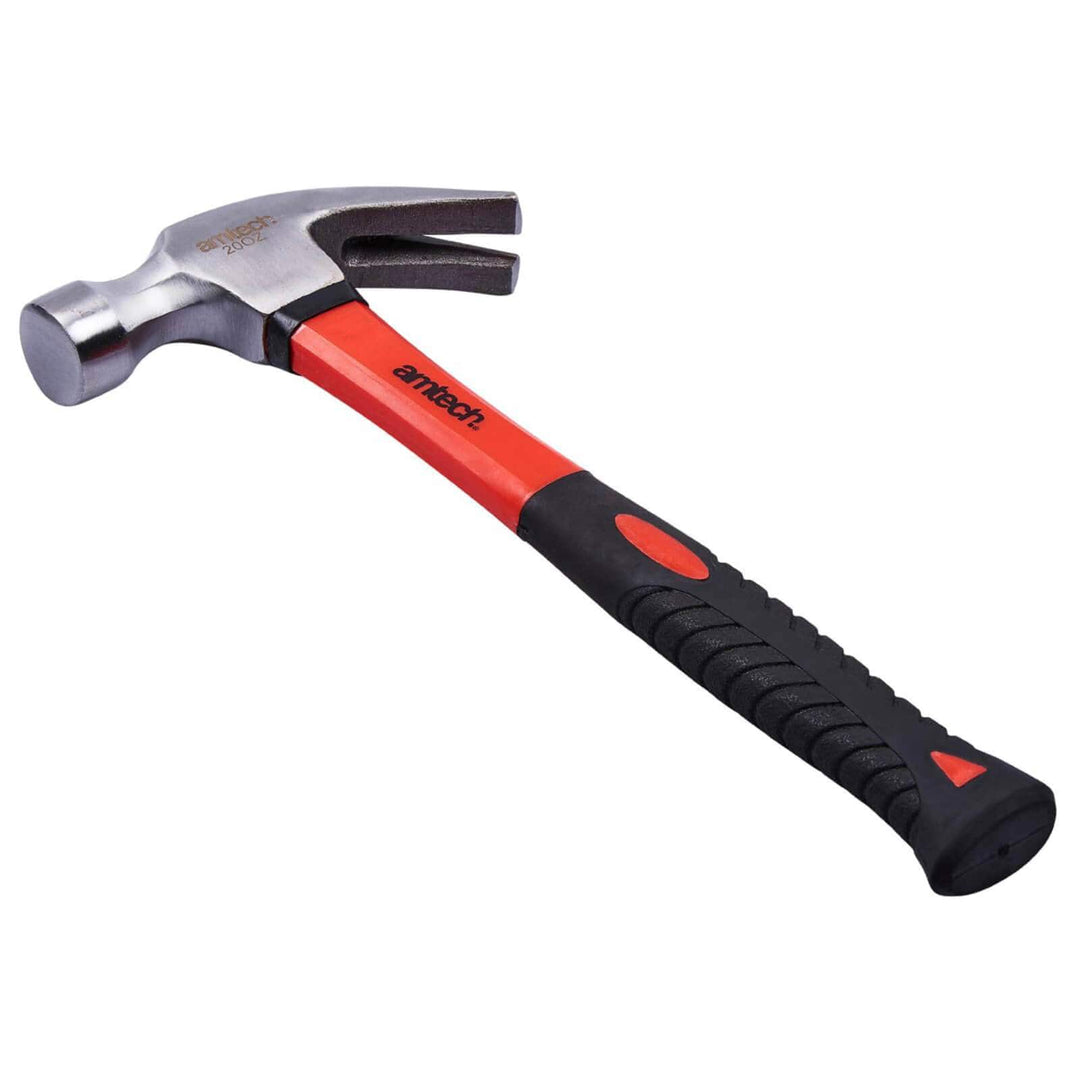 Amtech Fibreglass Shaft Claw Hammer 8oz 16oz 20oz