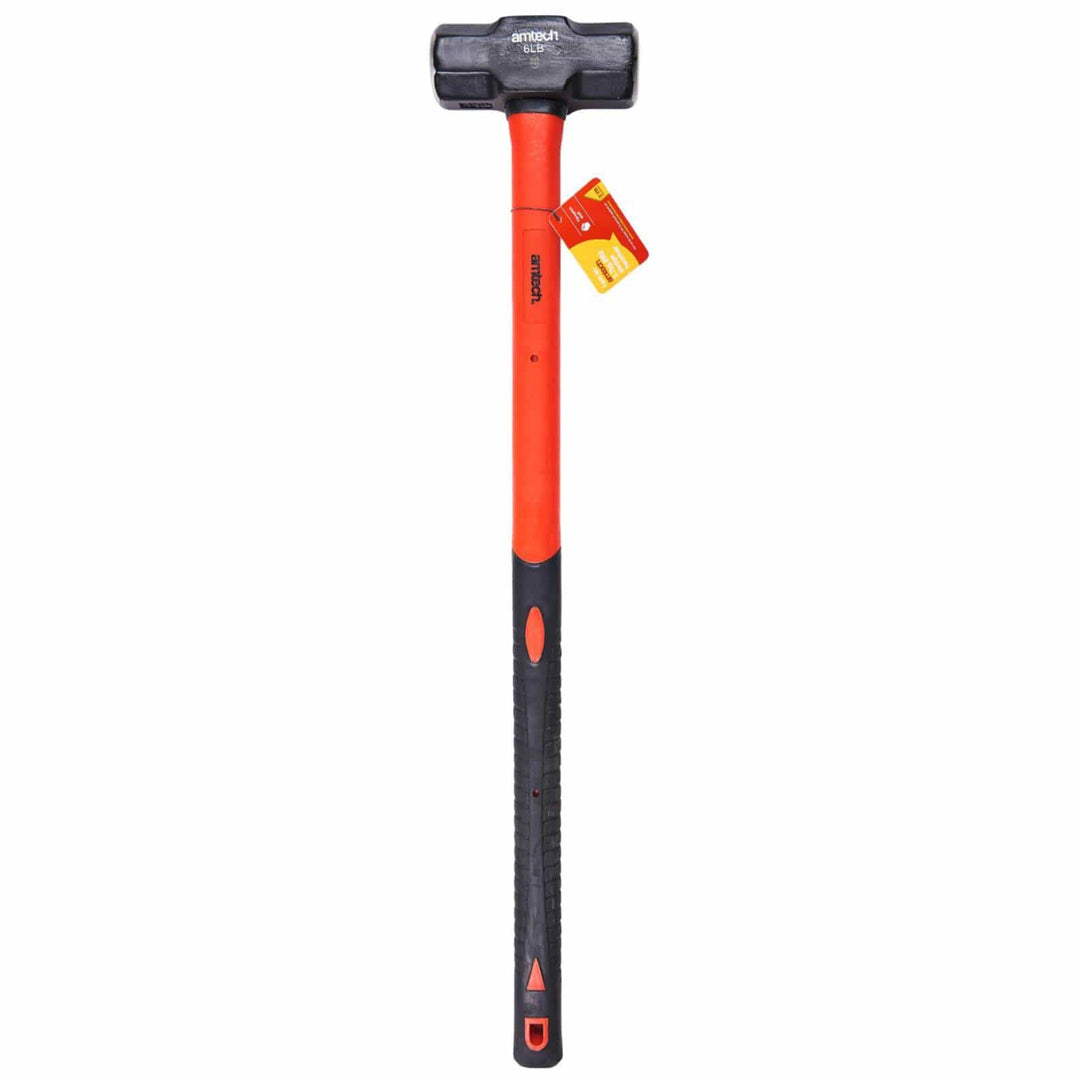 Amtech Fibreglass Shaft Sledge Hammer 4lb 6lb 10lb 6lb