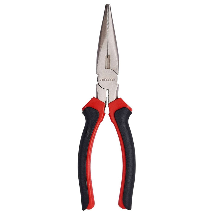 Amtech 8" 200mm Long Nose Plier Satin Finish