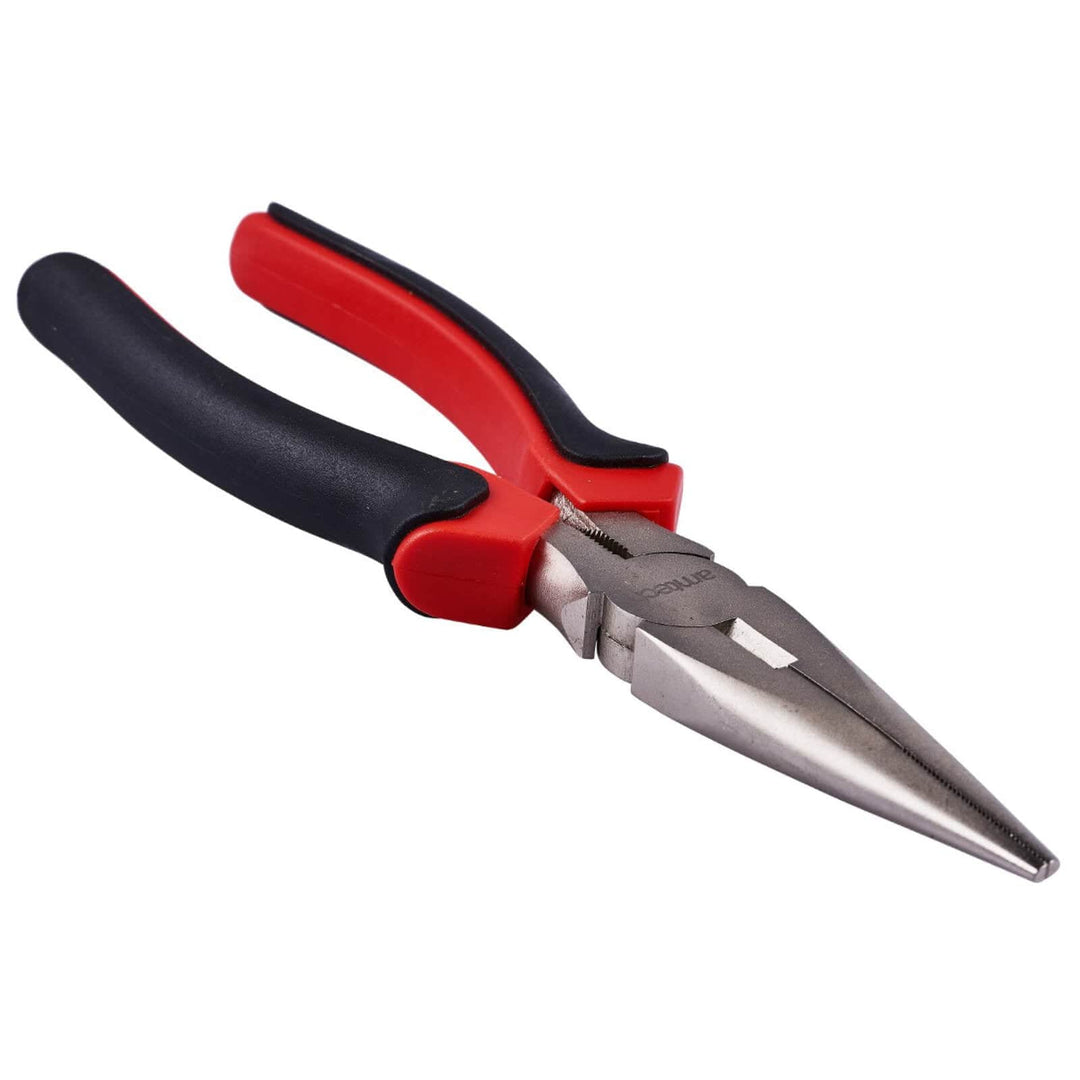 Amtech 8" 200mm Long Nose Plier Satin Finish