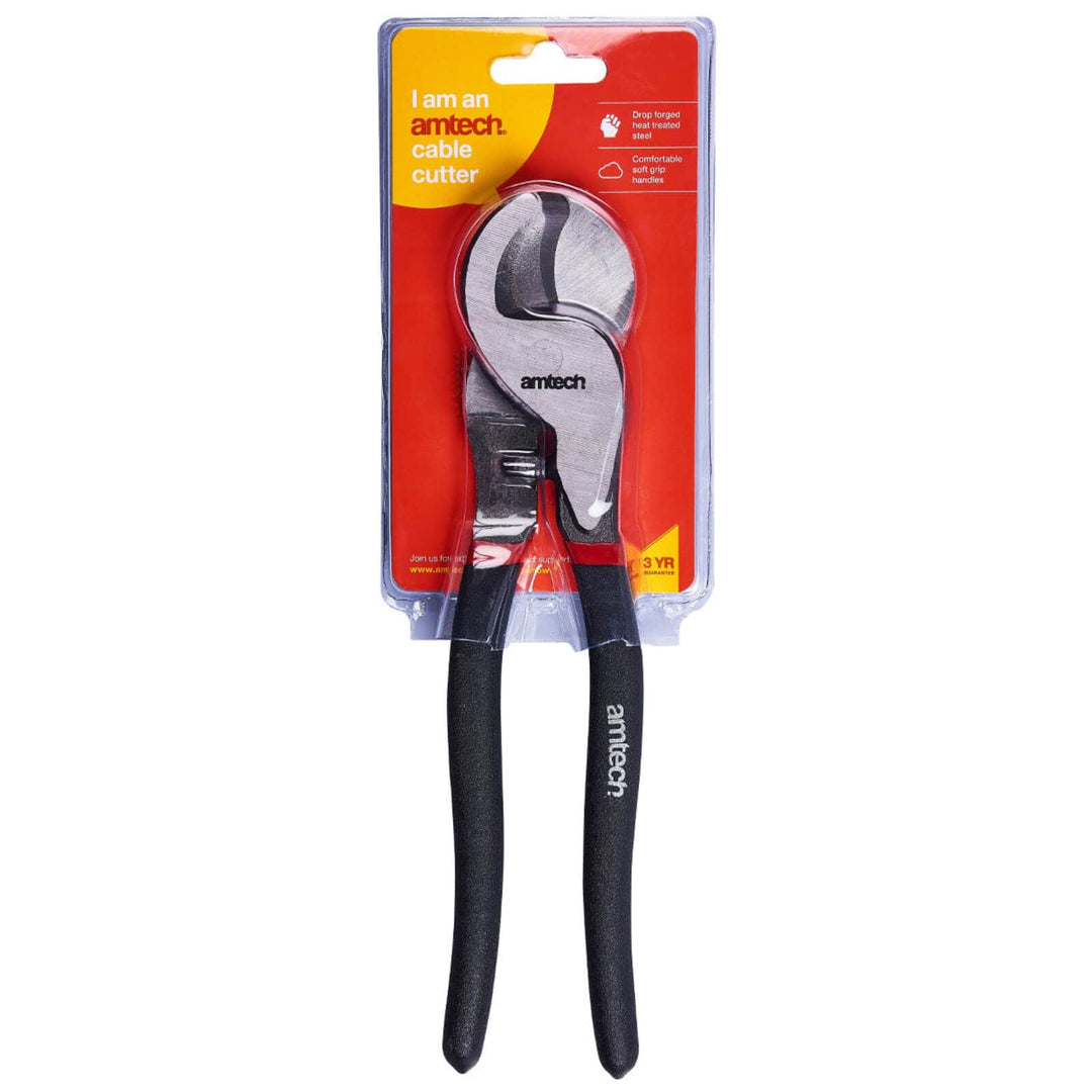 Amtech 9" Cable Cutters Matt Grip Handles