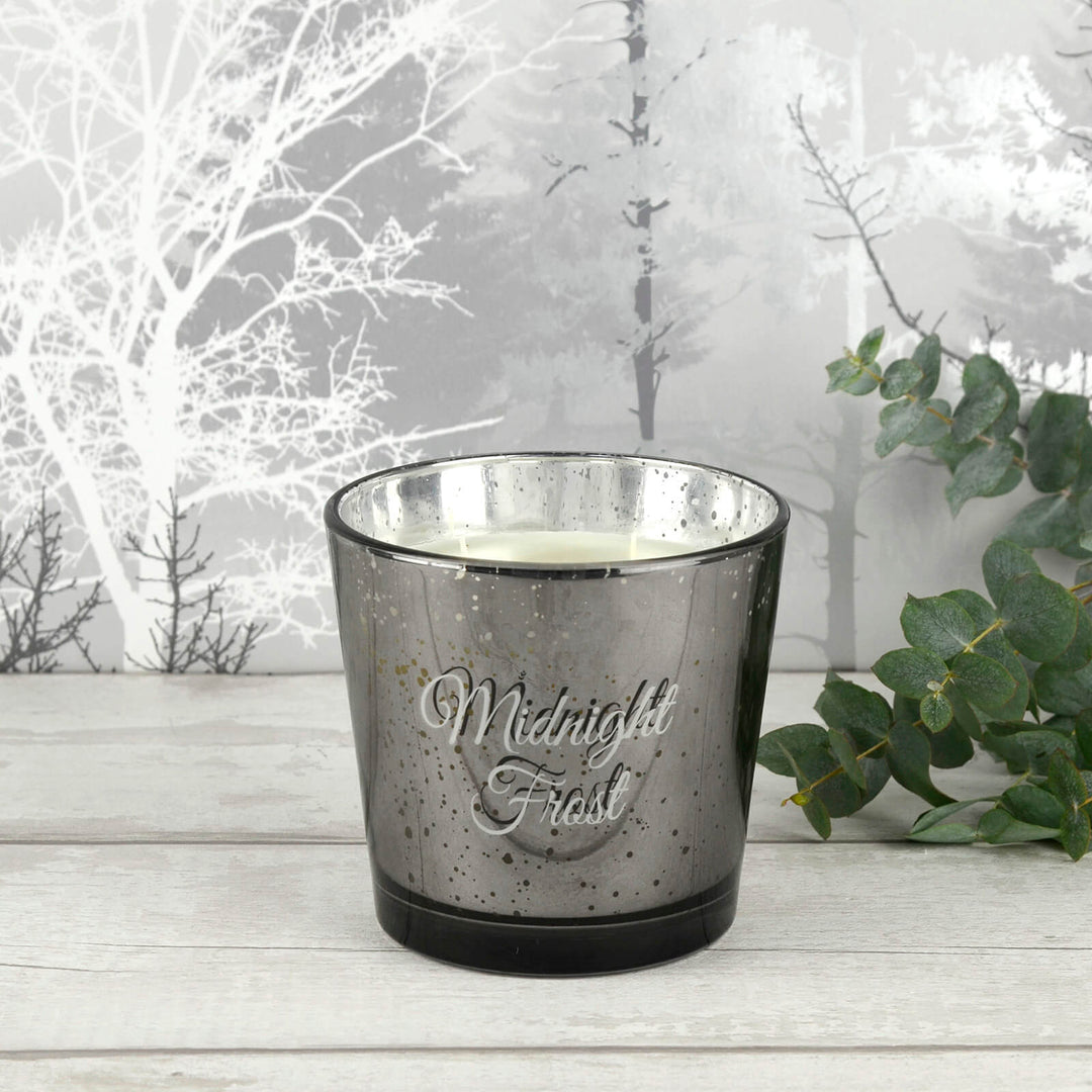 Baltus Large Scented Candle Metallic Holder 3 Wick 45 Hours