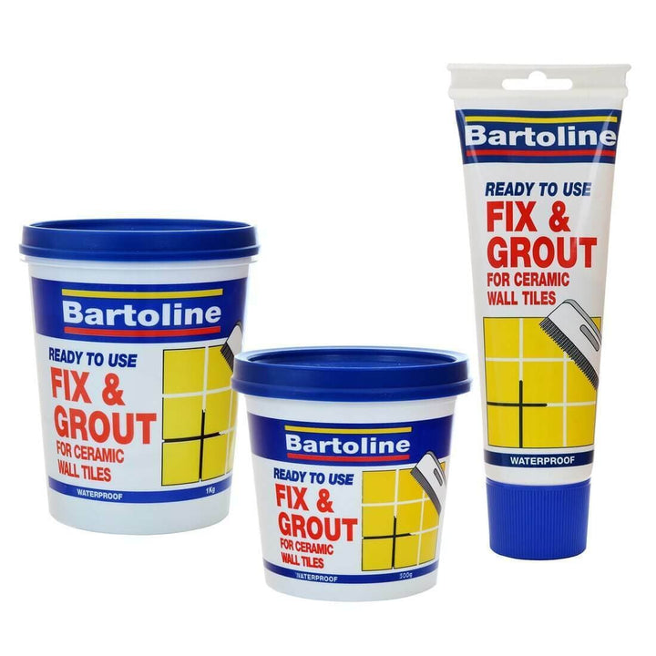 Bartoline Ready-To-Use Fix &amp; Grout For Ceramic Wall Tiles