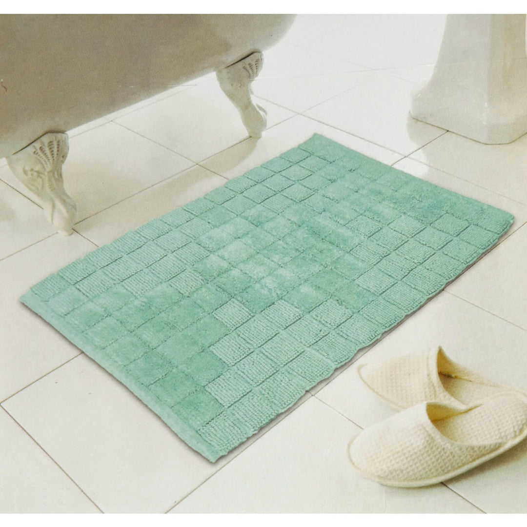 Cubo Bath Mat Thick Pile Absorbent 100% Cotton 76 x 46cm