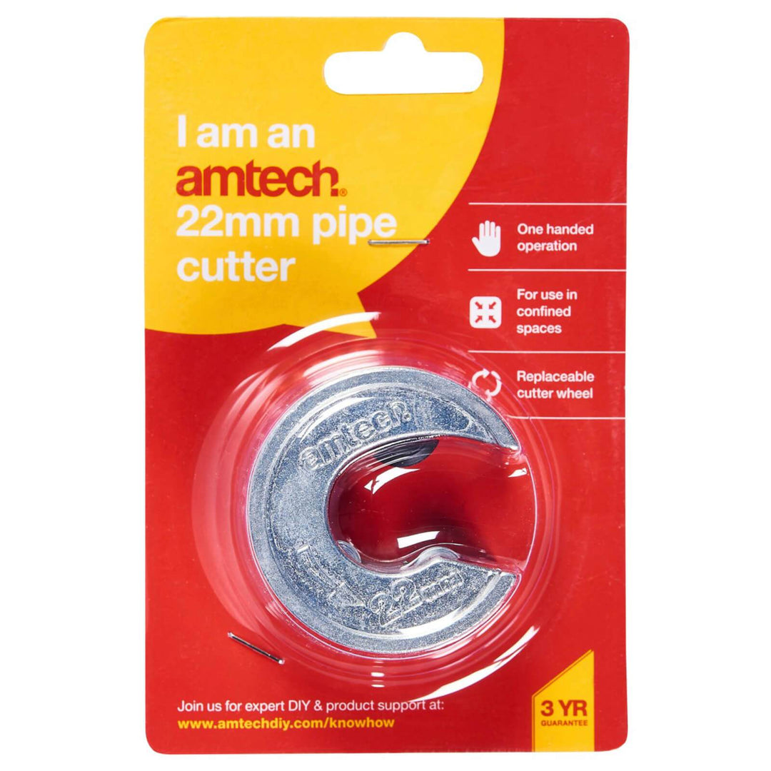 Amtech Pipe Cutter Compact Design 15mm/22mm