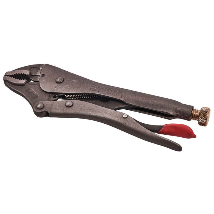 Amtech 10" Curved Jaw Locking Plier Quick Release