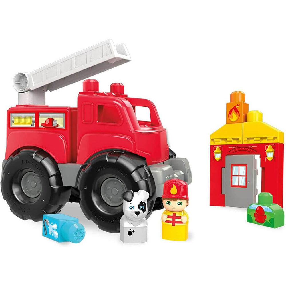 Mega Bloks Fire Truck Rescue First Builders Playset