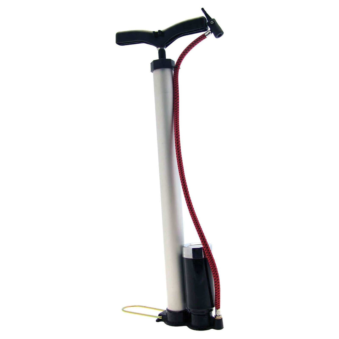 Amtech Stirrup Steel & Alloy Hand Pump With Gauge