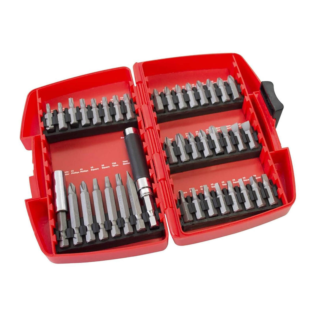 Amtech 40 Assorted Screwdriver Bit Set Chrome Vanadium Steel