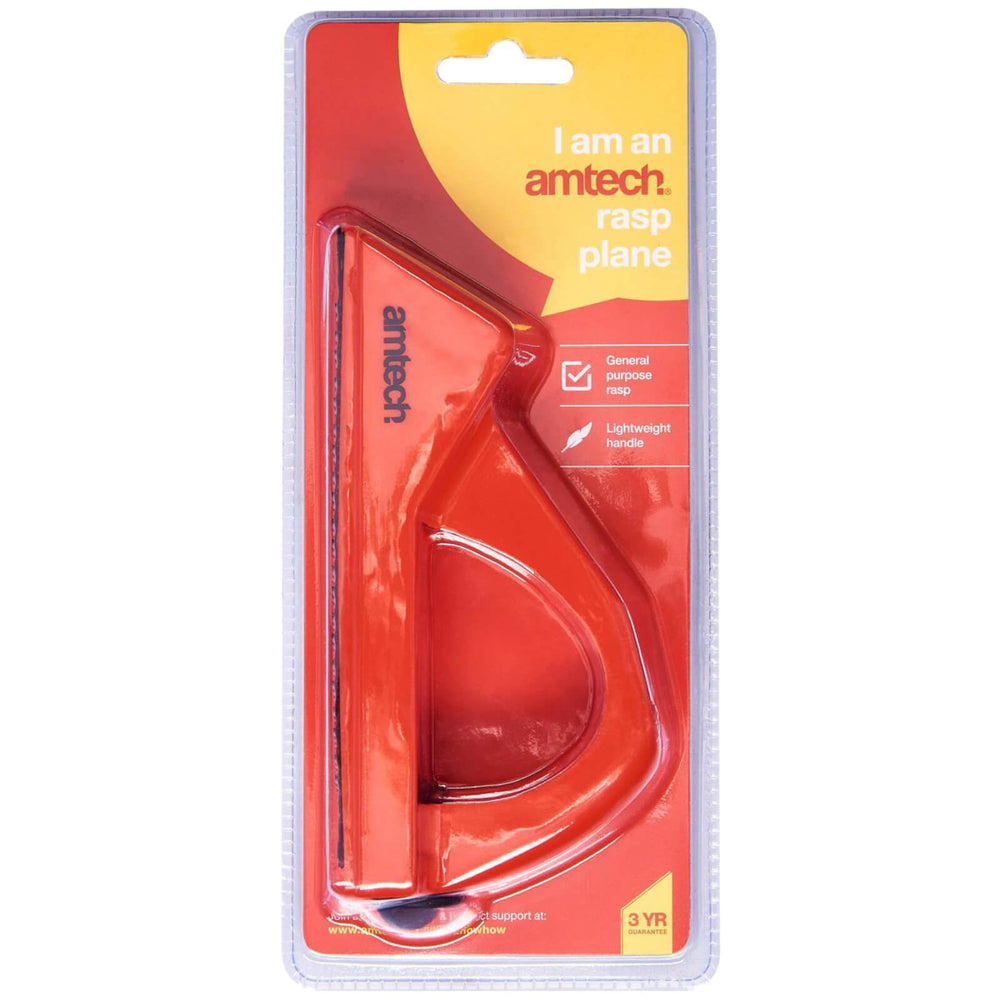 Amtech 145mm Rasp Plane File Lightweight Handle