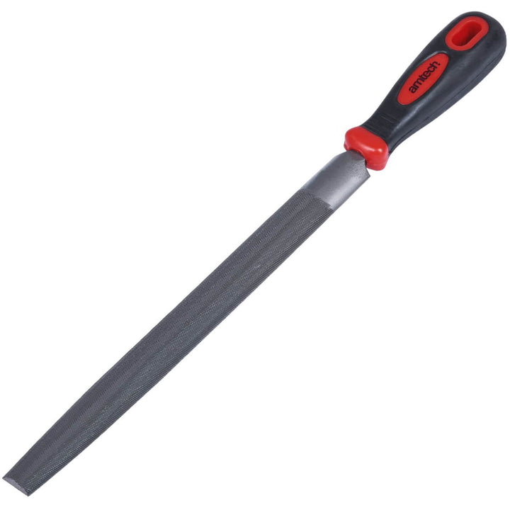 Amtech 250mm Half Round File Comfort Grip