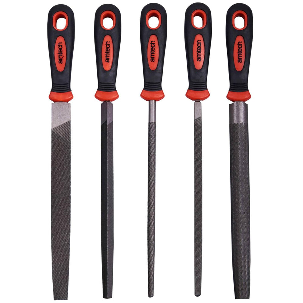 Amtech 8" 5 Piece Engineers File Set