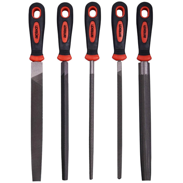 Amtech 8" 5 Piece Engineers File Set