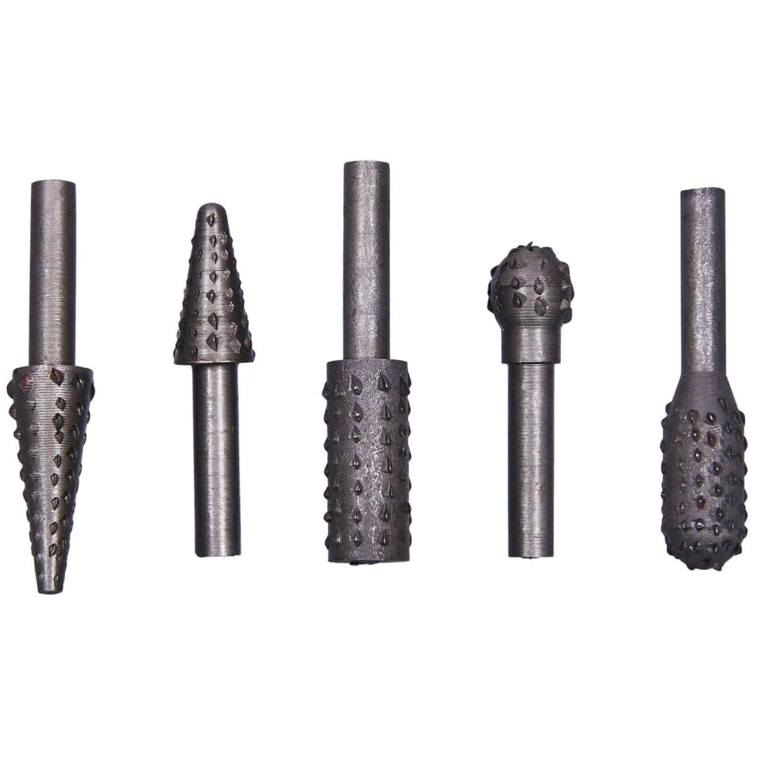 Amtech 5 Piece Rotary Burr Set