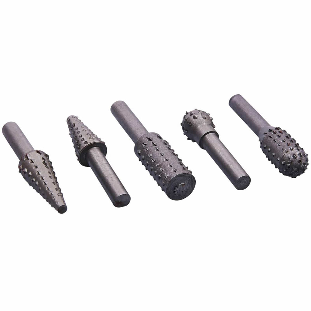 Amtech 5 Piece Rotary Burr Set