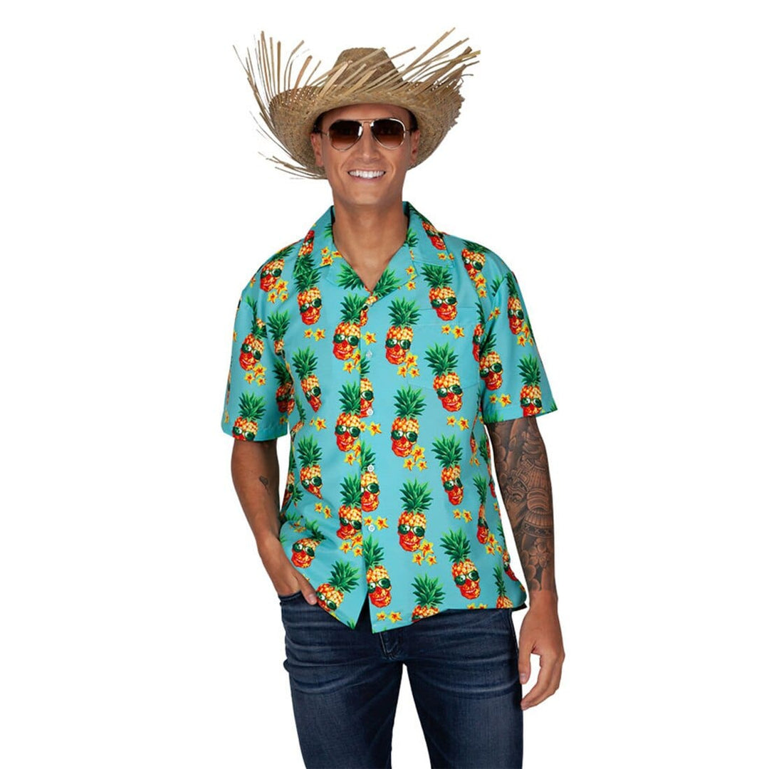 Hawaii Shirt Funky Pineapple Beach Stag Party Fancy Dress S