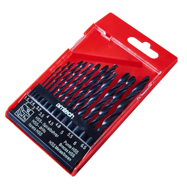 Amtech High Speed Drill Bit Set 13 Piece