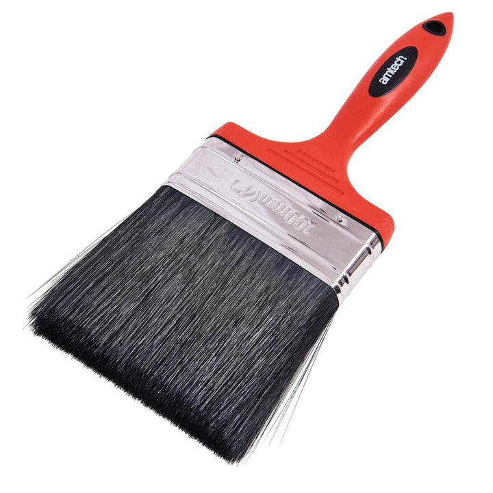 Amtech No Bristle Loss Paint Brush Soft Grip