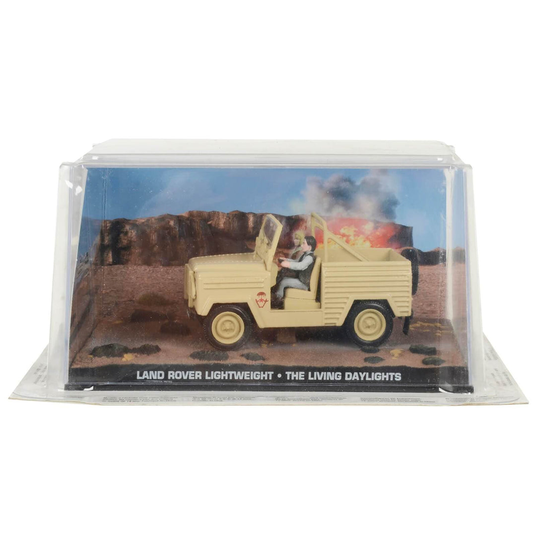 James Bond Car Collection Official Die-cast Model 1:43 Scale Land Rover Lightweight