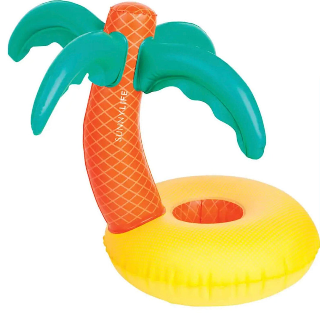 Tropical Inflatable Drink Holder Pool Float Desert Island