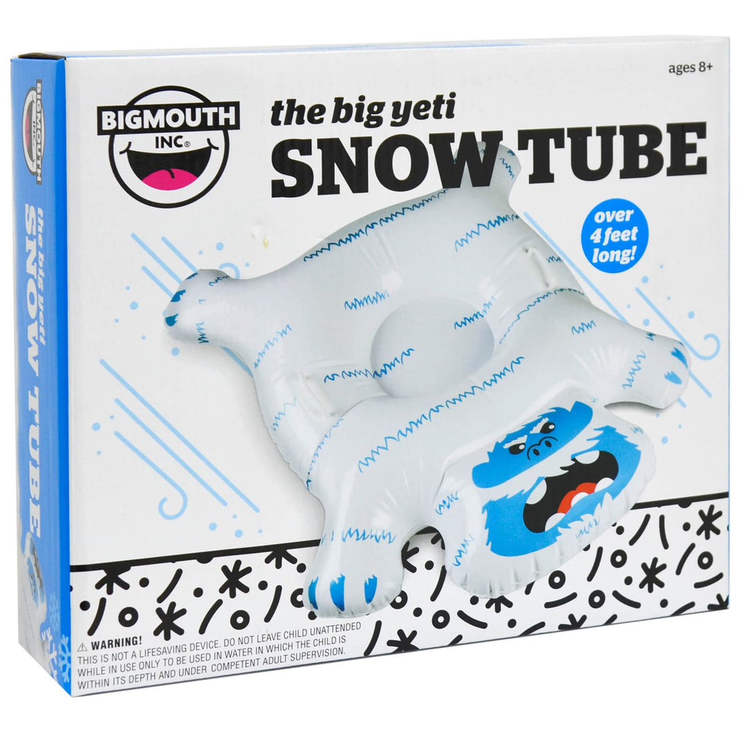 Big Mouth Snow Tube XL Inflatable Sledge Sled With Handles Age 8+