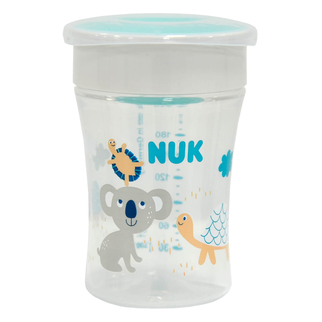 NUK Magic Cup 230ml Spillproof Lid Drinking Rim Air Vent