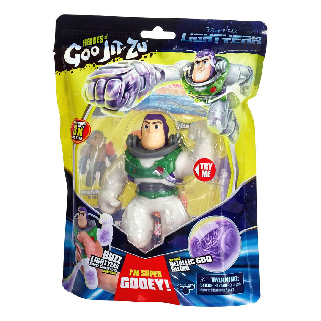 Heroes Of Goo Jit Zu Stretch Action Figure Lightyear Hero Pack Buzz