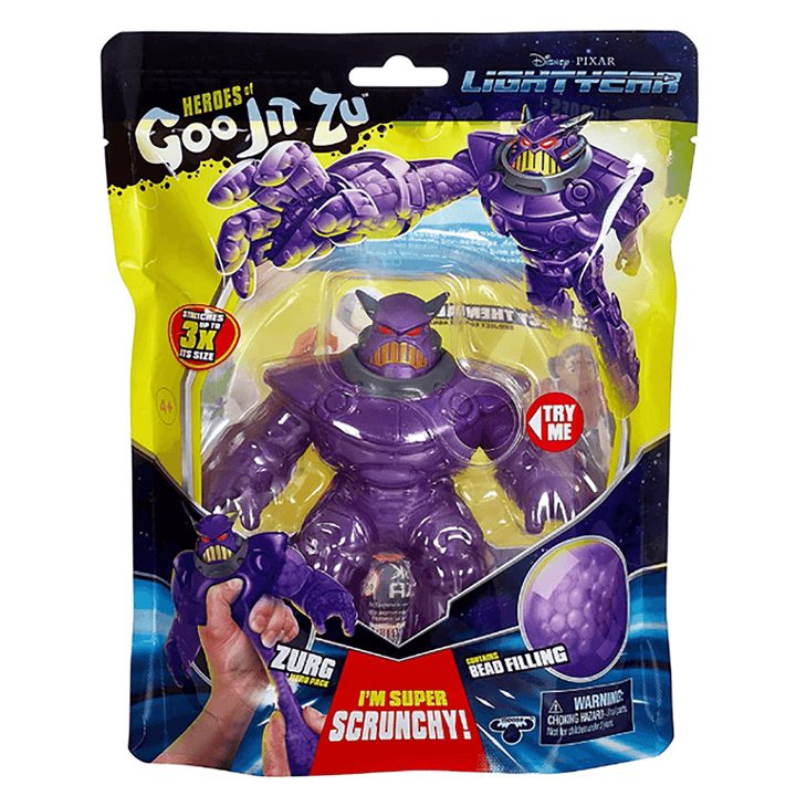 Heroes Of Goo Jit Zu Stretch Action Figure Lightyear Hero Pack Zurg