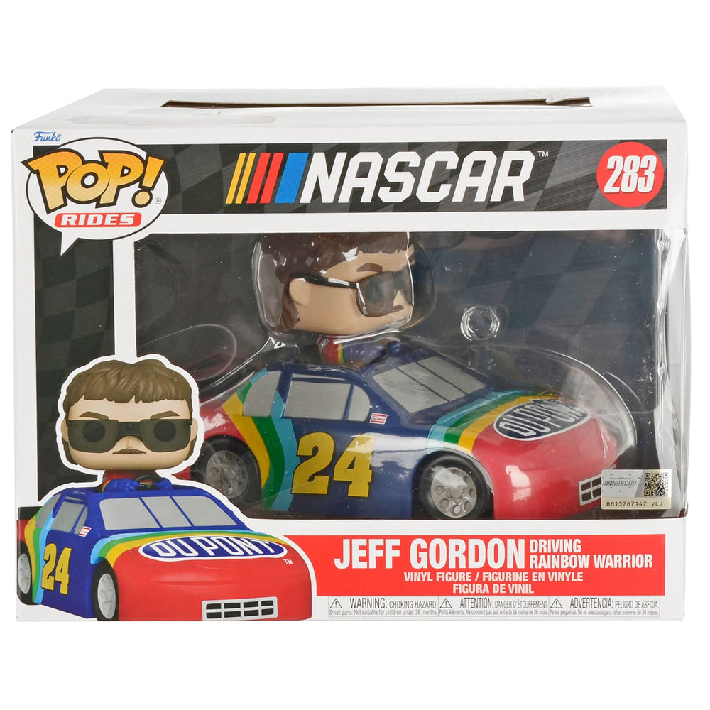 Funko POP Rides NASCAR Jeff Gordon Rainbow Warrior Vinyl Figure