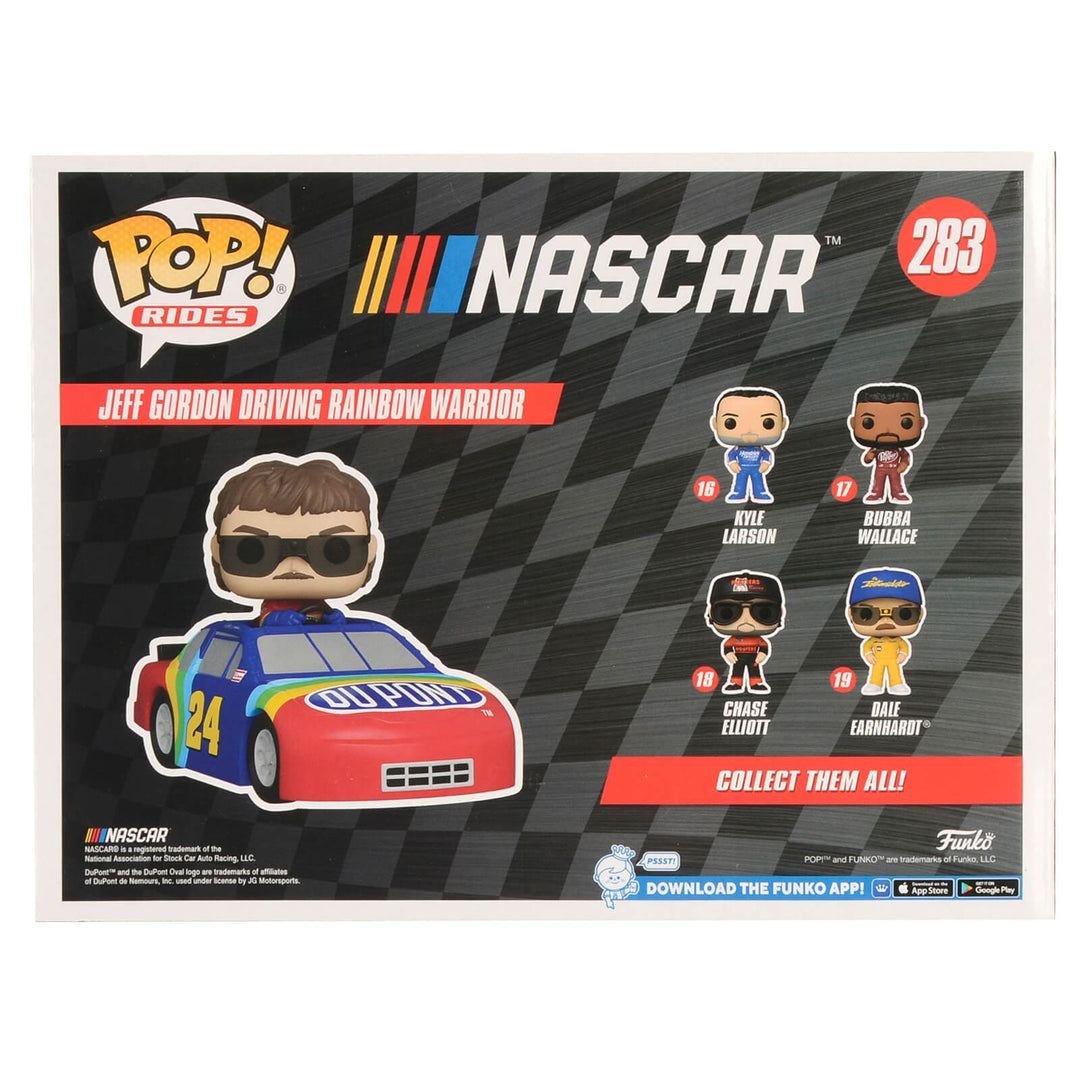 Funko POP Rides NASCAR Jeff Gordon Rainbow Warrior Vinyl Figure