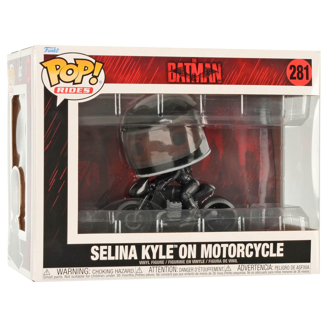 Funko POP Rides The Batman Selina Kyle On Motorcycle Figure 281