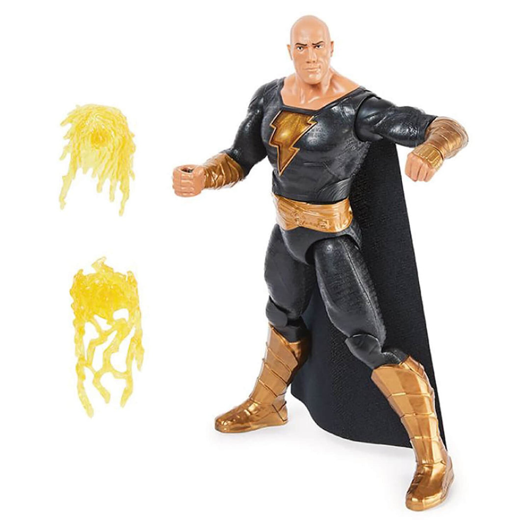 Power Punch Black Adam Action Figure 15+ Sound Effects 30cm