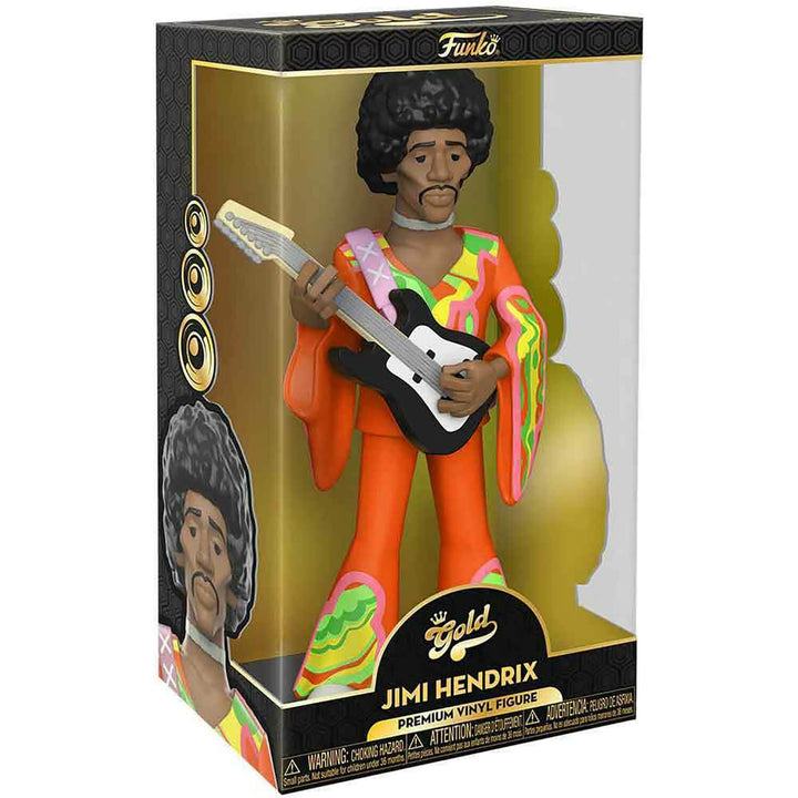 Funko Gold Premium Vinyl Figure Collectible Music Icons 30cm 12" Jimi Hendrix