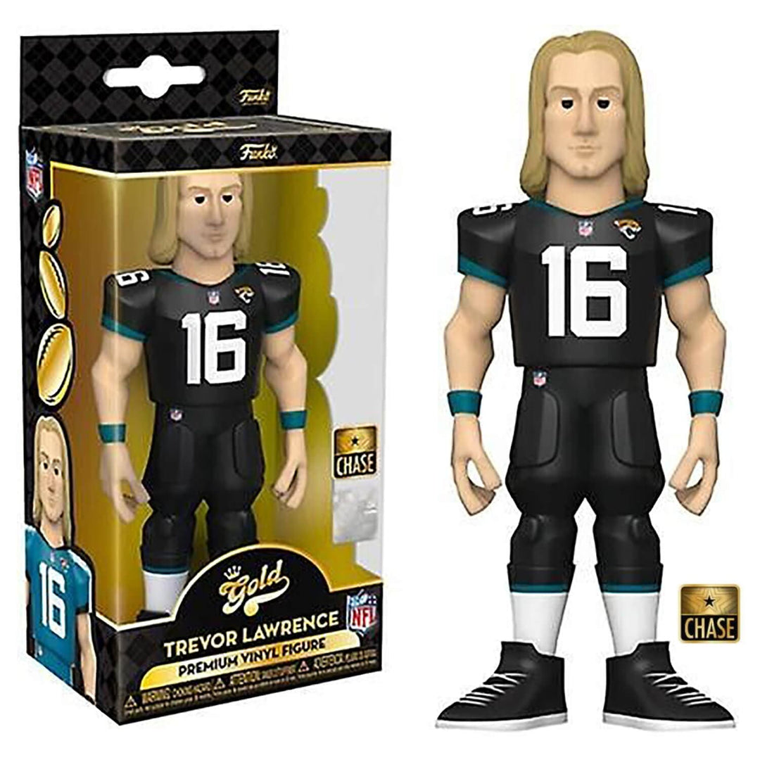 Funko Gold NFL American Football Player Vinyl Figure 13cm 5" Trevor Lawrence - Black