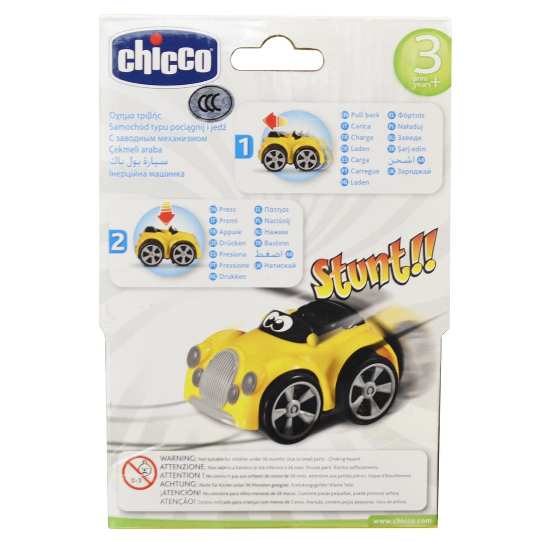 Chicco Stunt Car Henry McLoad Turbo Team Pull Back Action