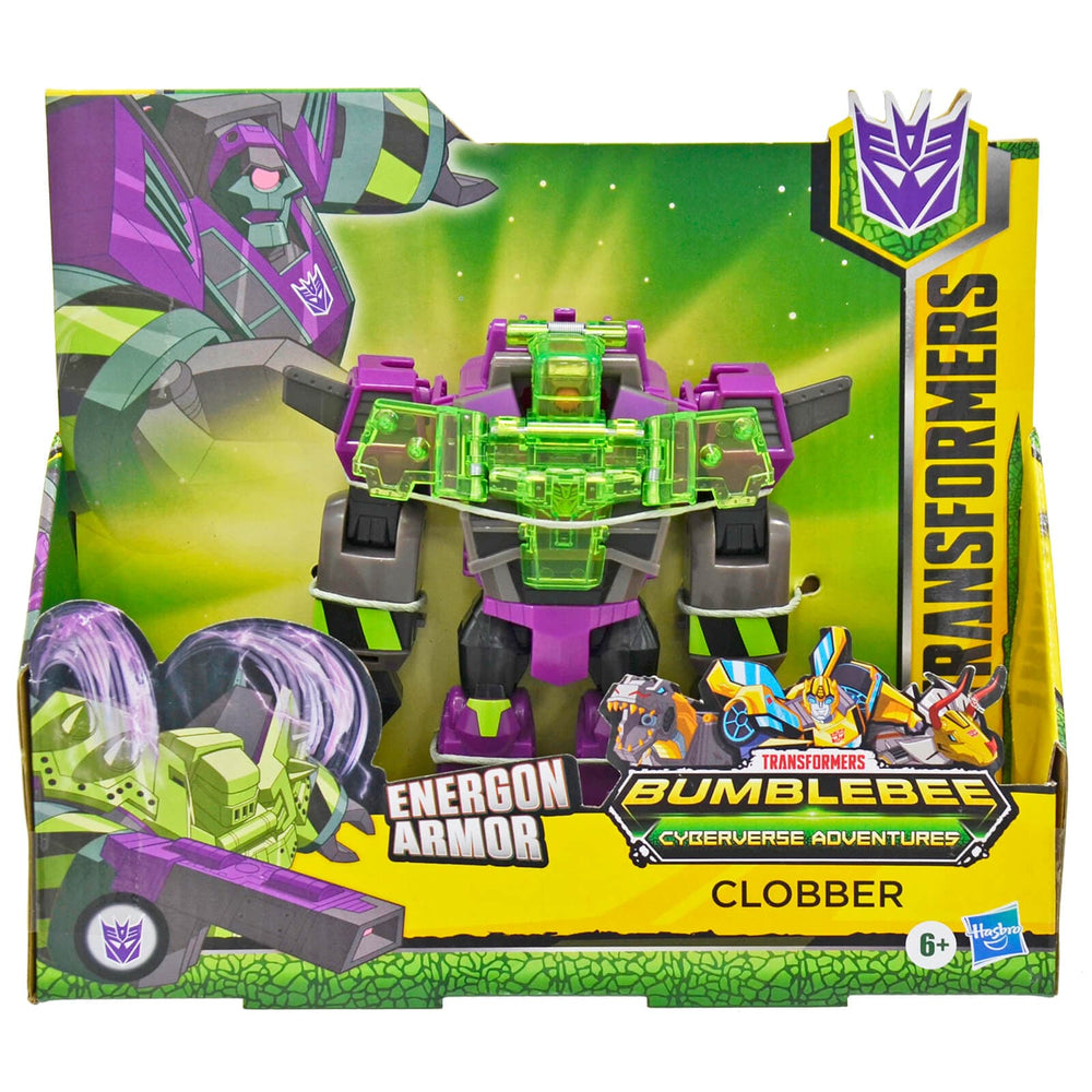 Transformers Action Figure With Energon Armour Ultra Class 15cm Clobber