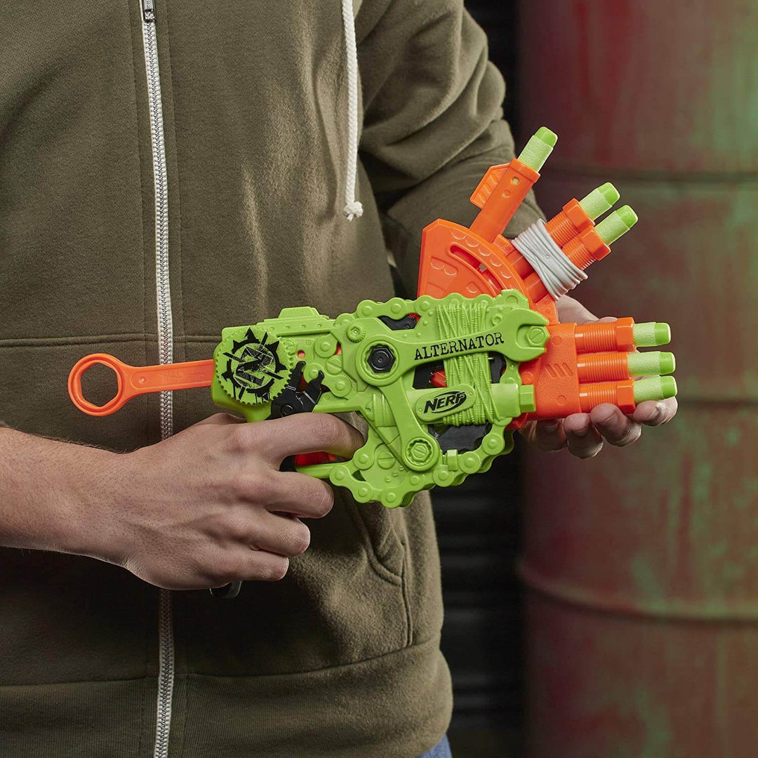 Nerf Zombie Strike Alternator Dart Blaster Fires 3 Ways 27cm