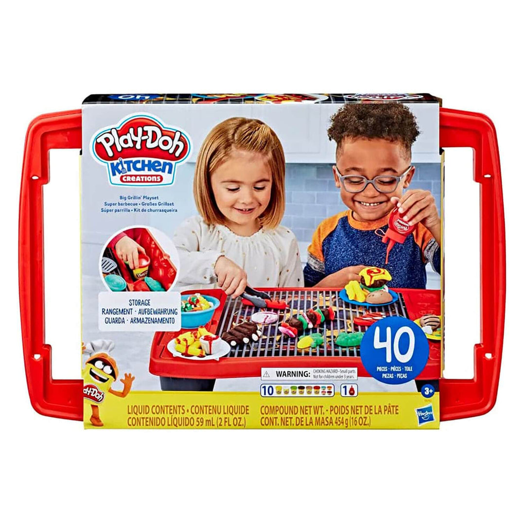 Play-Doh Kitchen Creations Big Grillin Playset 40 Piece BBQ Toy