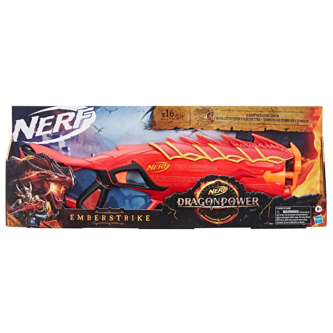 Nerf Dragonpower Emberstrike Dart Blaster Pump Action 8 Shot