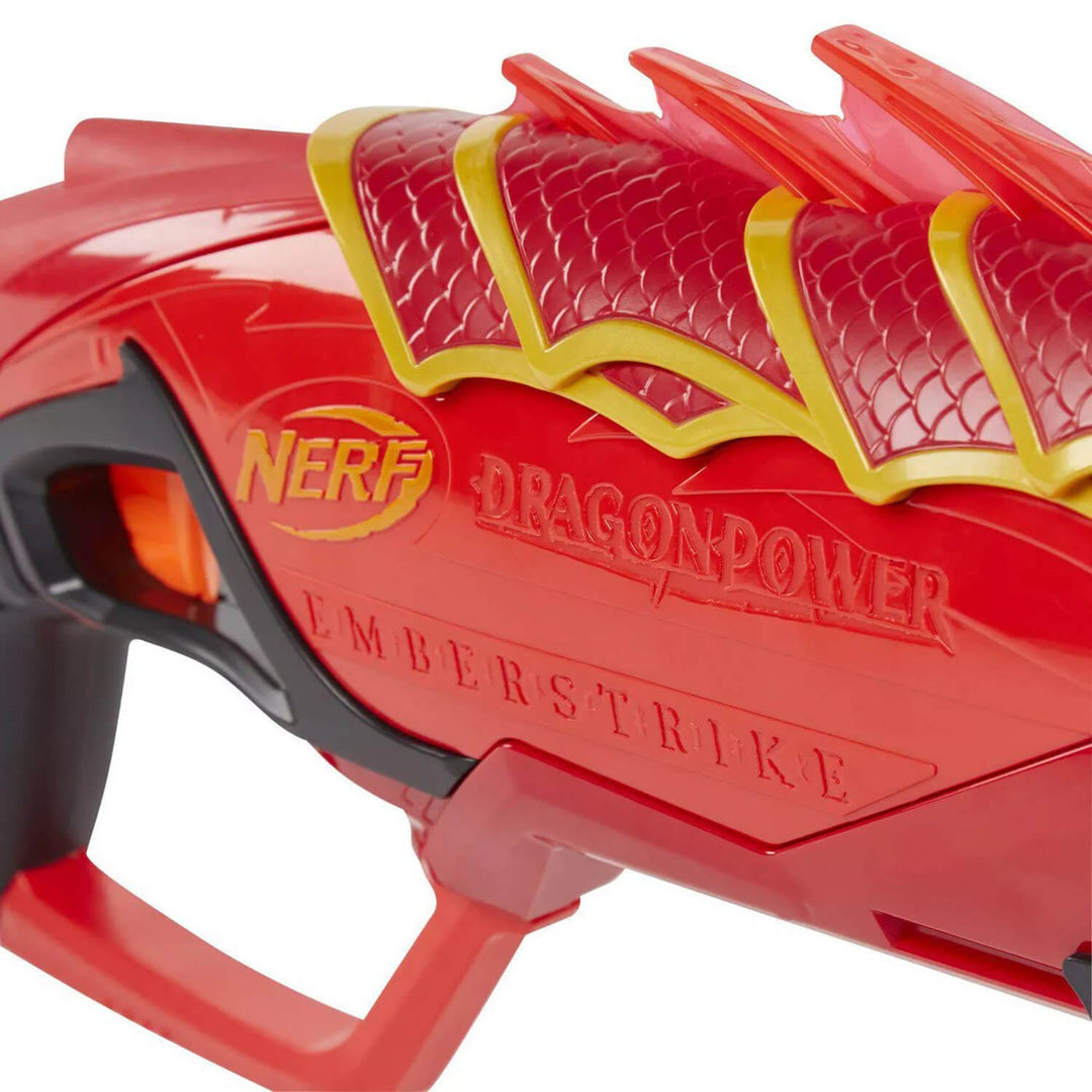 Nerf Dragonpower Emberstrike Dart Blaster Pump Action 8 Shot