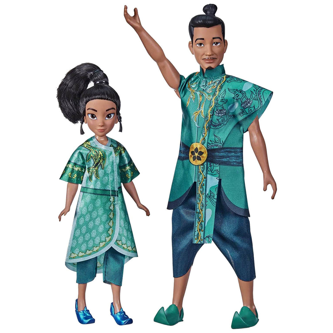 Disney Raya And The Last Dragon Young Raya & Chief Benja Doll Set