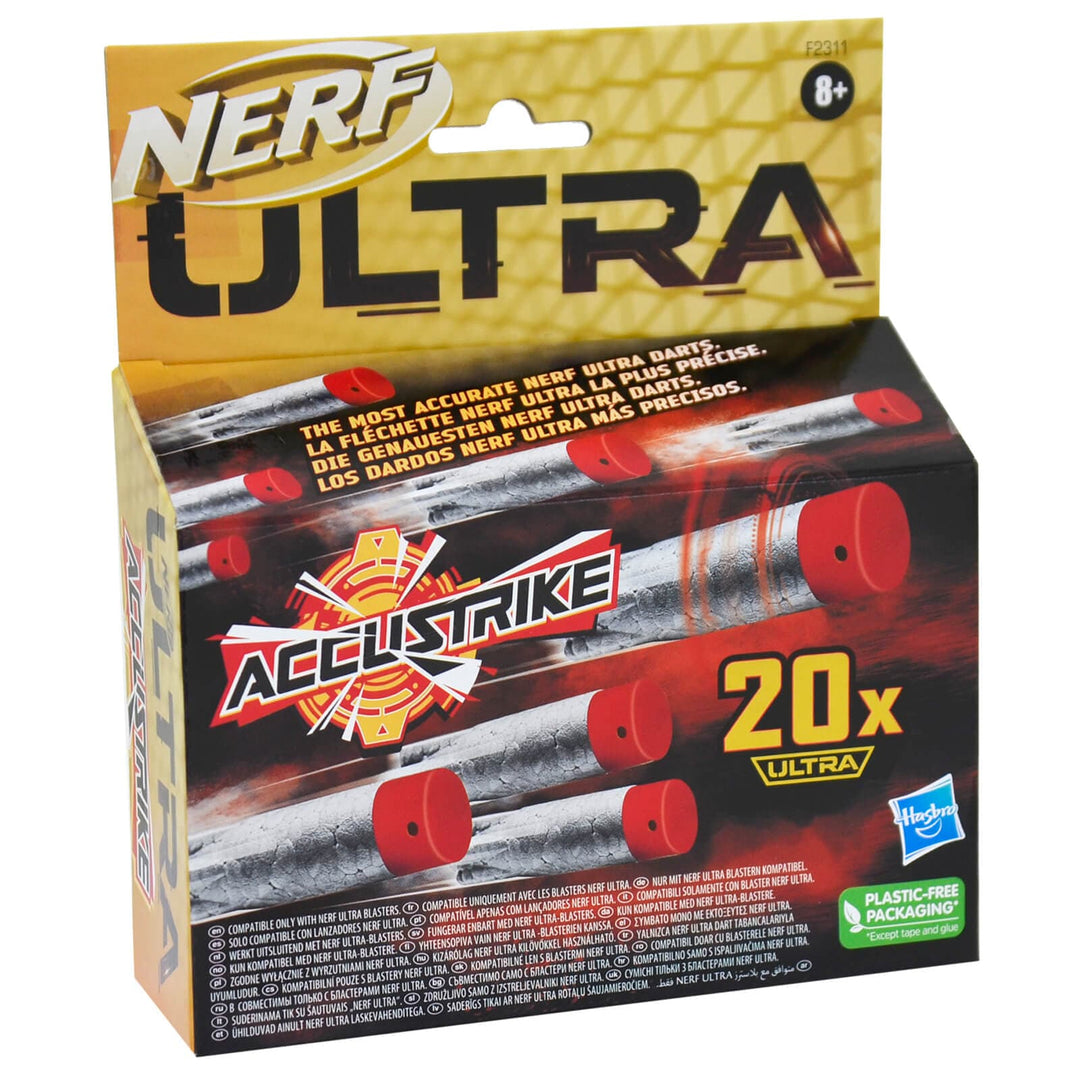 Nerf Ultra Accustrike 20 Dart Refill Pack Foam Powerful Speed