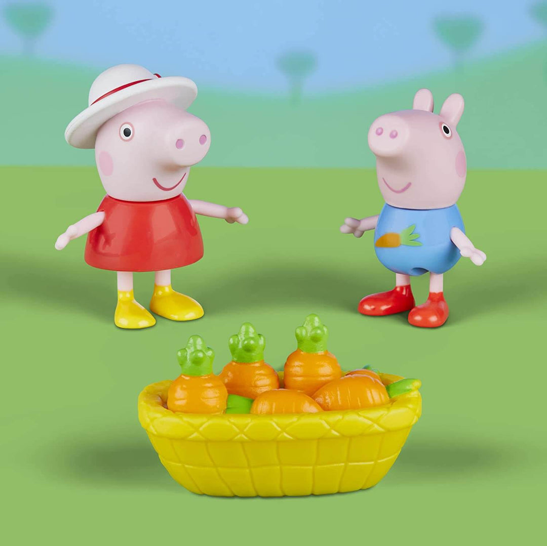 Peppa Pig Peppa's Growing Garden Carrots Wheelbarrow Scarecrow