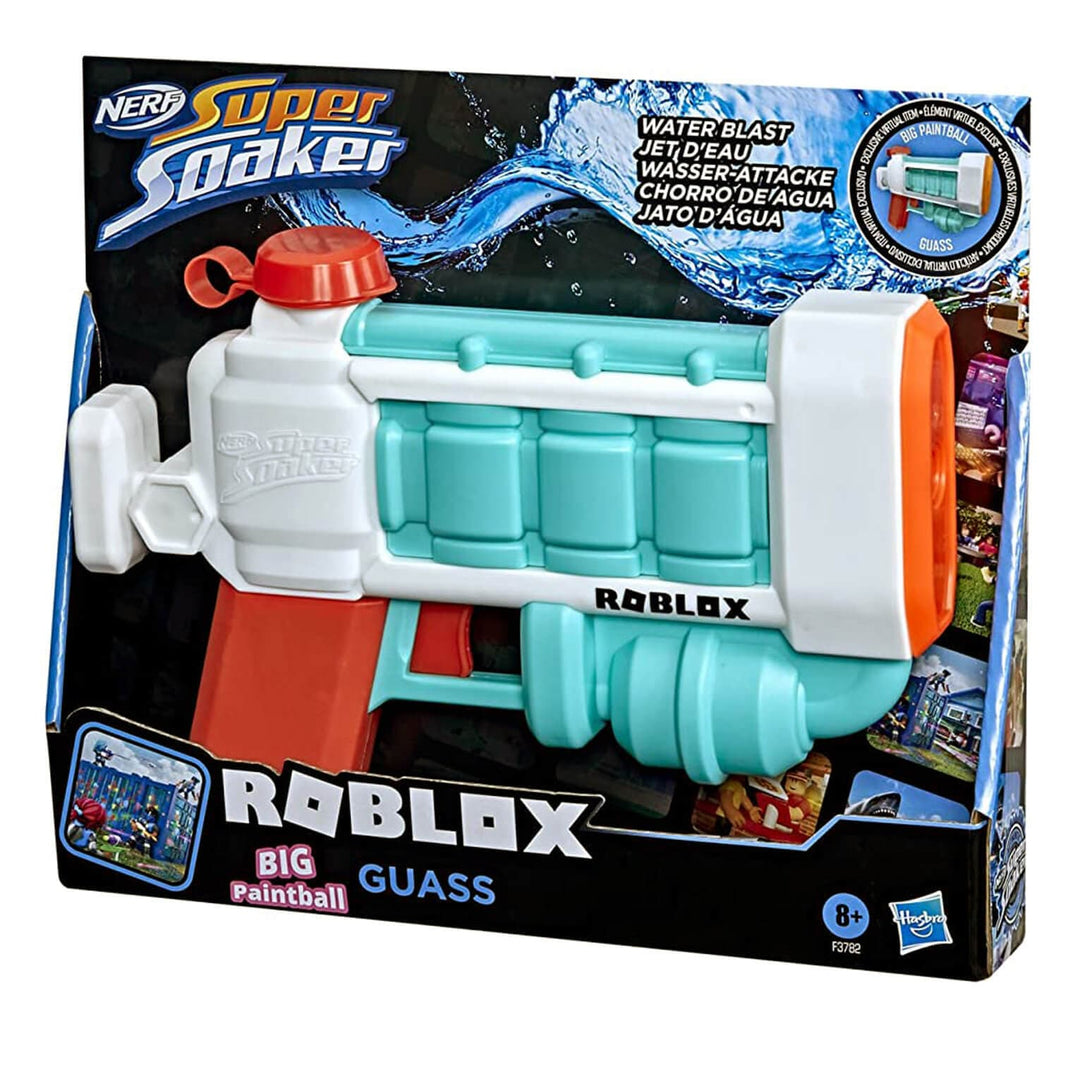 Nerf Super Soaker Roblox Big Paintball Water Blaster 22cm