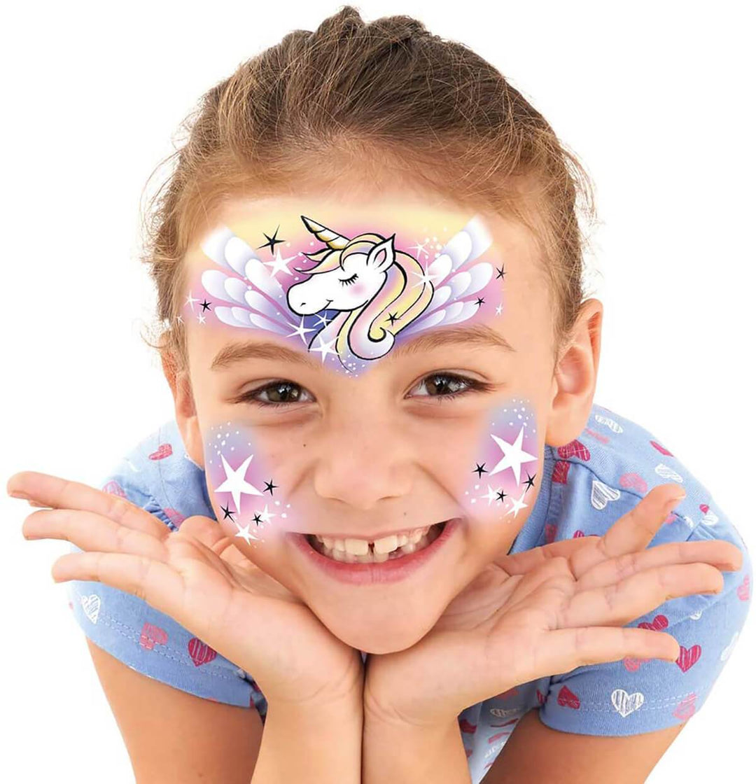 Face Paintoos Pack 5 Tattoos Designs Fancy Dress Fun Art