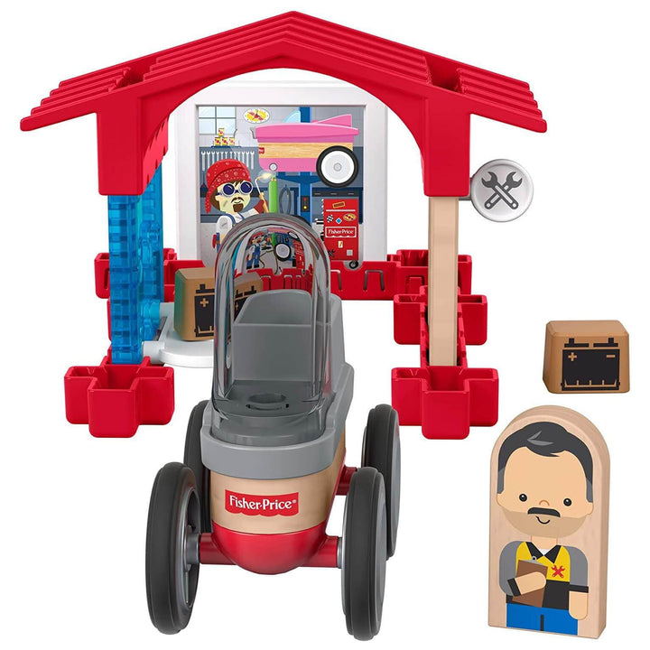 Fisher Price Wonder Makers Garage Building Set