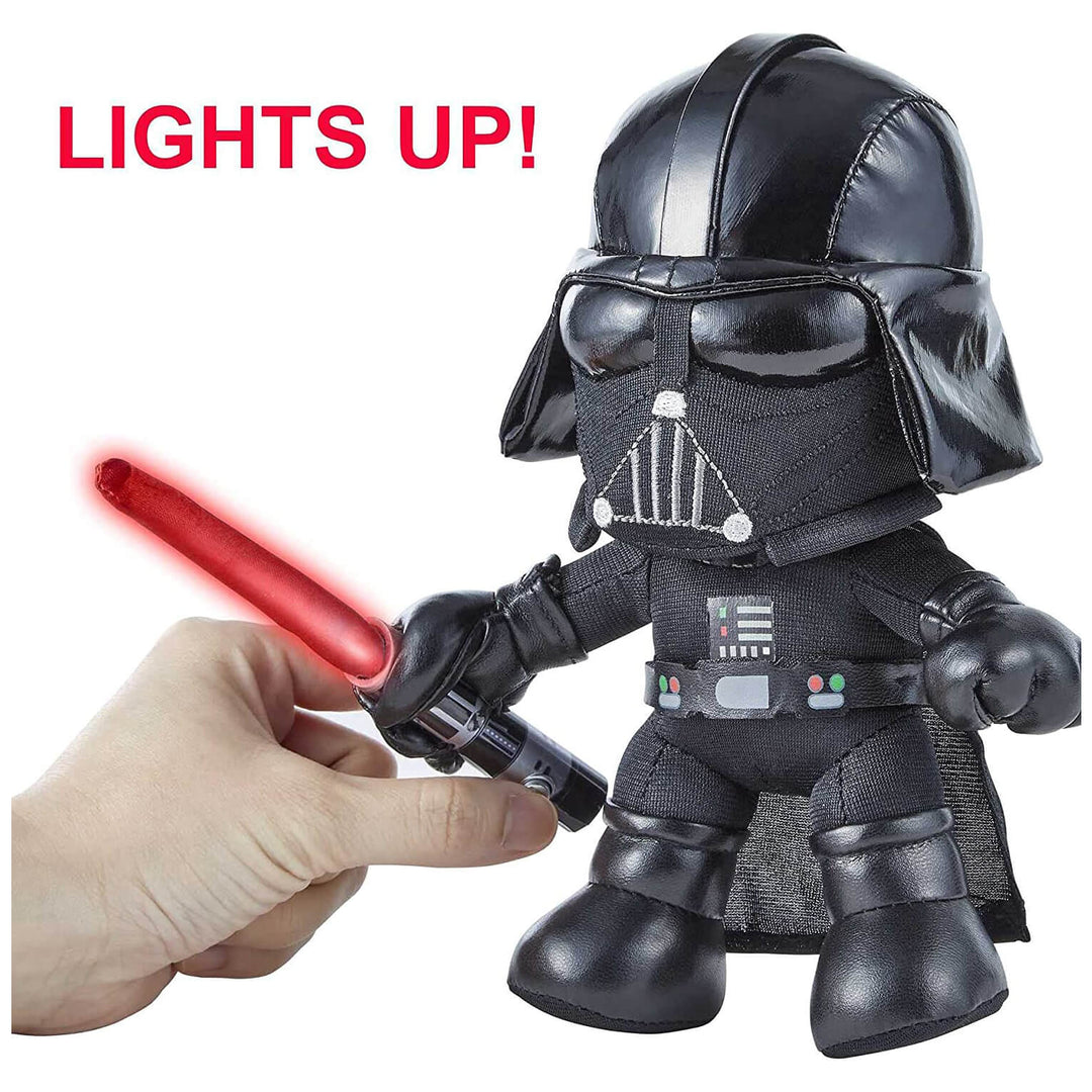 Star Wars Plush Figure With Light Up Lightsaber 20cm